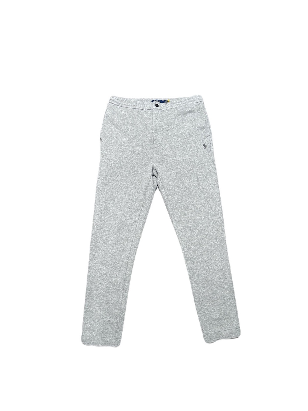 Polo Ralph Lauren Double Knit Classic Joggers Sweatpants Heather Gray Mens Large